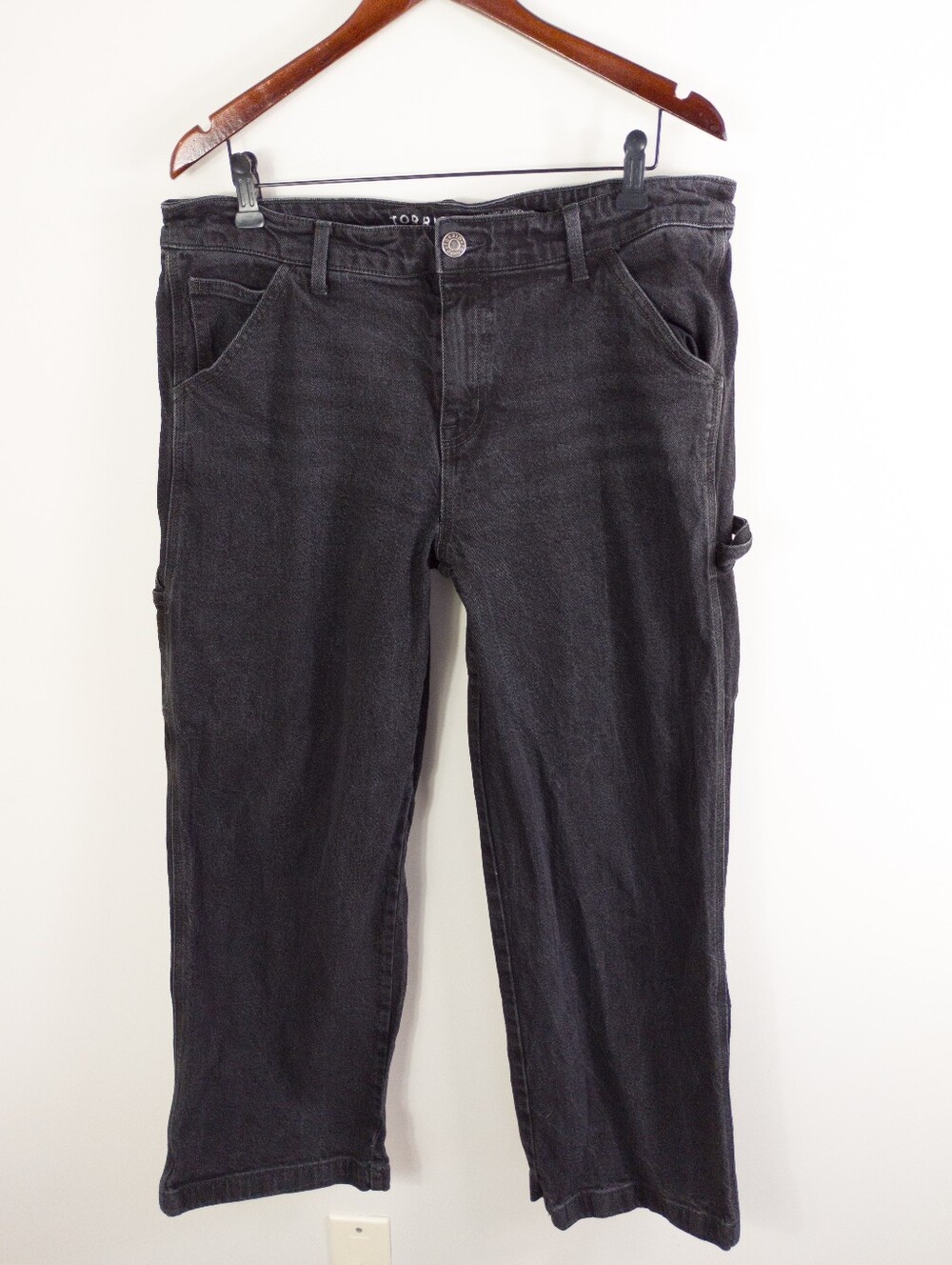 Torrid Straight Classic Denim High-Rise Carpenter Jean Size 14